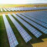 Solar,Panel,Produces,Green,,Environmentaly,Friendly,Energy,From,The,Setting