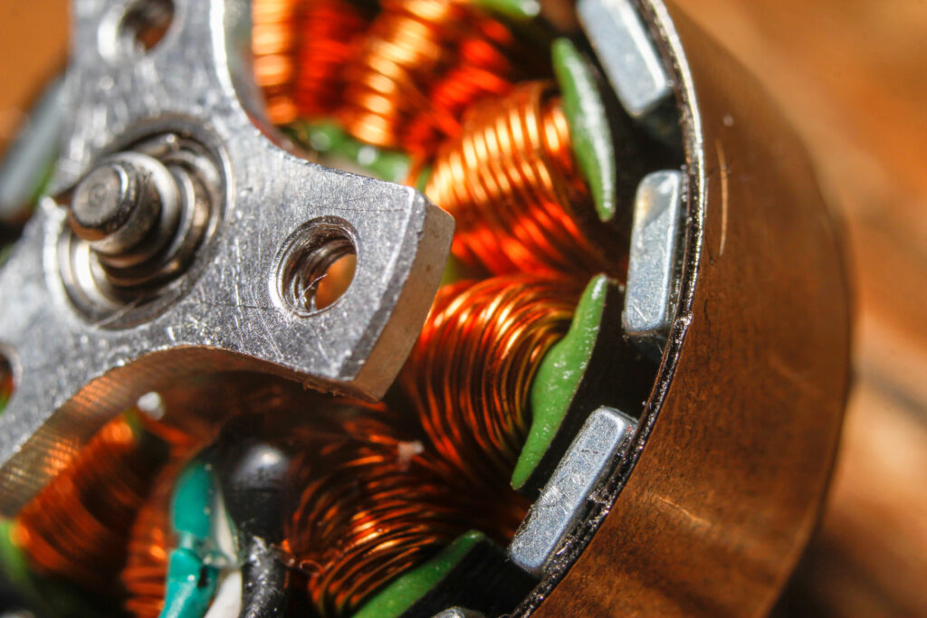 Small,Brushless,Electric,Motor,For,Drone.,Extreme,Macro,Photography.